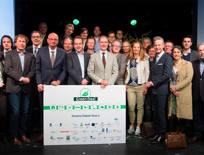 Green deal groene daken